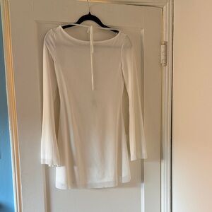 Princess Polly NWT white Long Sleeve cocktail dress